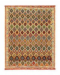 Kelim-teppe Afghansk 394 x 309 cm