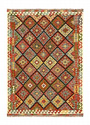 Kelim-teppe Afghansk 244 x 176 cm