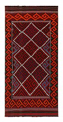 Kelim-teppe Afghansk 377 x 179 cm