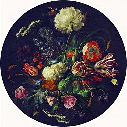 Rundt teppe - Rich Flowers (multi)