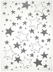 Barneteppe - Bueno Stars (hvit)