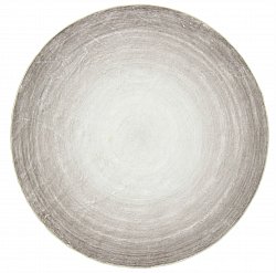 Rundt teppe - Shade (beige/grå)