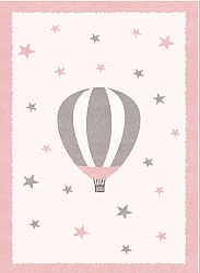 Barneteppe - Alone Balloon (rosa)