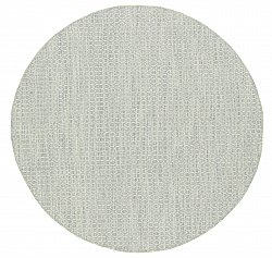 Runde tepper - Snowshill (grå/hvit)