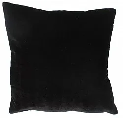Silkefløyelpute (sort) (putetrekk) 45 x 45 cm