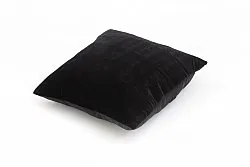 Silkefløyelpute (sort) (putetrekk) 45 x 45 cm