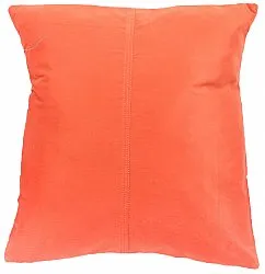 Silkefløyelpute (oransje) (putetrekk) 45 x 45 cm