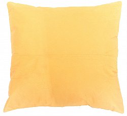 Silkefløyelpute (gul) (putetrekk) 45 x 45 cm