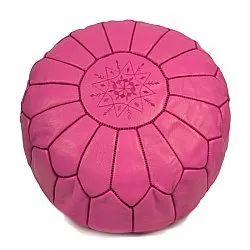 Sittepuff - Marokkansk skinnpuff (Rosa)