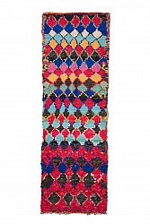 Marokkansk Boucherouite-teppe 315 x 100 cm