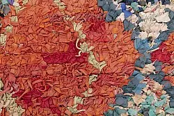 Marokkansk Boucherouite-teppe 195 x 115 cm
