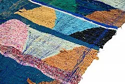 Marokkansk Boucherouite-teppe 140 x 290 cm