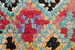 Marokkansk Boucherouite-teppe 240 x 105 cm