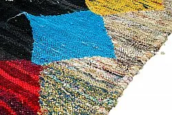 Marokkansk Boucherouite-teppe 140 x 270 cm