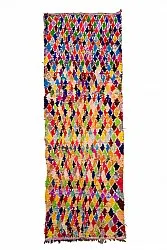 Marokkansk Boucherouite-teppe 120 x 335 cm