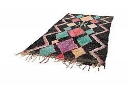 Marokkansk Boucherouite-teppe 235 x 135 cm