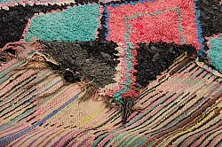 Marokkansk Boucherouite-teppe 235 x 135 cm