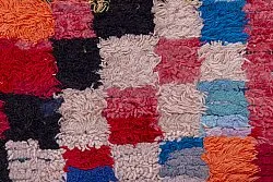 Marokkansk Boucherouite-teppe 240 x 140 cm