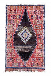 Marokkansk Boucherouite-teppe 260 x 160 cm