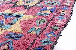 Marokkansk Boucherouite-teppe 225 x 135 cm