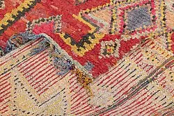 Marokkansk Boucherouite-teppe 250 x 145 cm