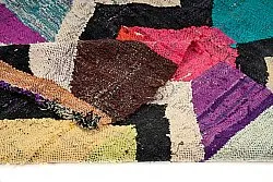 Marokkansk Boucherouite-teppe 135 x 245 cm