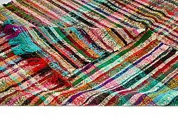 Marokkansk Boucherouite-teppe 160 x 300 cm