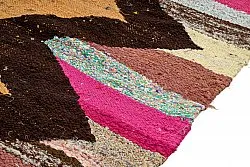Marokkansk Boucherouite-teppe 155 x 260 cm