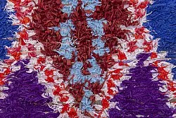 Marokkansk Boucherouite-teppe 235 x 90 cm
