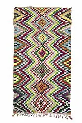 Marokkansk Boucherouite-teppe 315 x 170 cm