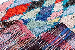 Marokkansk Boucherouite-teppe 200 x 130 cm