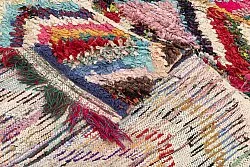 Marokkansk Boucherouite-teppe 235 x 145 cm