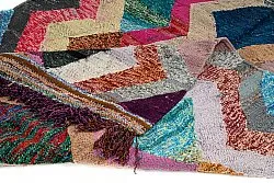 Marokkansk Boucherouite-teppe 135 x 260 cm