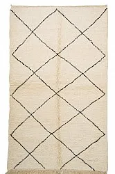 Kelim-teppe Marokkansk Beni Ourain 155 x 275 cm