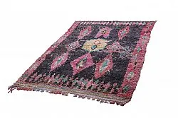 Marokkansk Boucherouite-teppe 240 x 155 cm