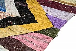 Marokkansk Boucherouite-teppe 135 x 260 cm