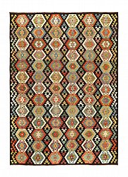 Kelim-teppe Afghansk 351 x 251 cm