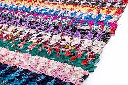 Marokkansk Boucherouite-teppe 220 x 135 cm