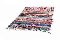 Marokkansk Boucherouite-teppe 210 x 145 cm