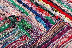 Marokkansk Boucherouite-teppe 210 x 145 cm