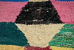 Marokkansk Boucherouite-teppe 145 x 275 cm