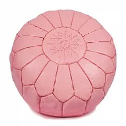 Sittepuff - Marokkansk skinnpuff (Rosa)