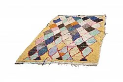 Marokkansk Boucherouite-teppe 200 x 120 cm