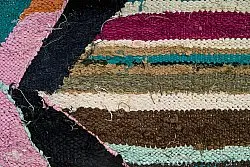Marokkansk Boucherouite-teppe 135 x 265 cm