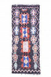 Marokkansk Boucherouite-teppe 275 x 105 cm