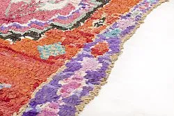 Marokkansk Boucherouite-teppe 220 x 105 cm