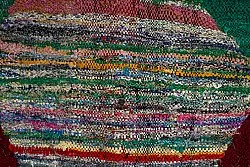 Marokkansk Boucherouite-teppe 150 x 325 cm