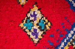 Marokkansk Boucherouite-teppe 170 x 300 cm