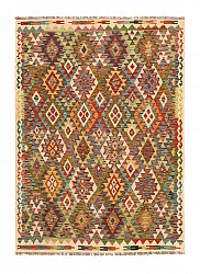 Kelim-teppe Afghansk 242 x 176 cm