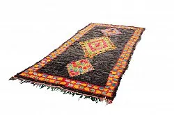 Marokkansk Boucherouite-teppe 135 x 290 cm